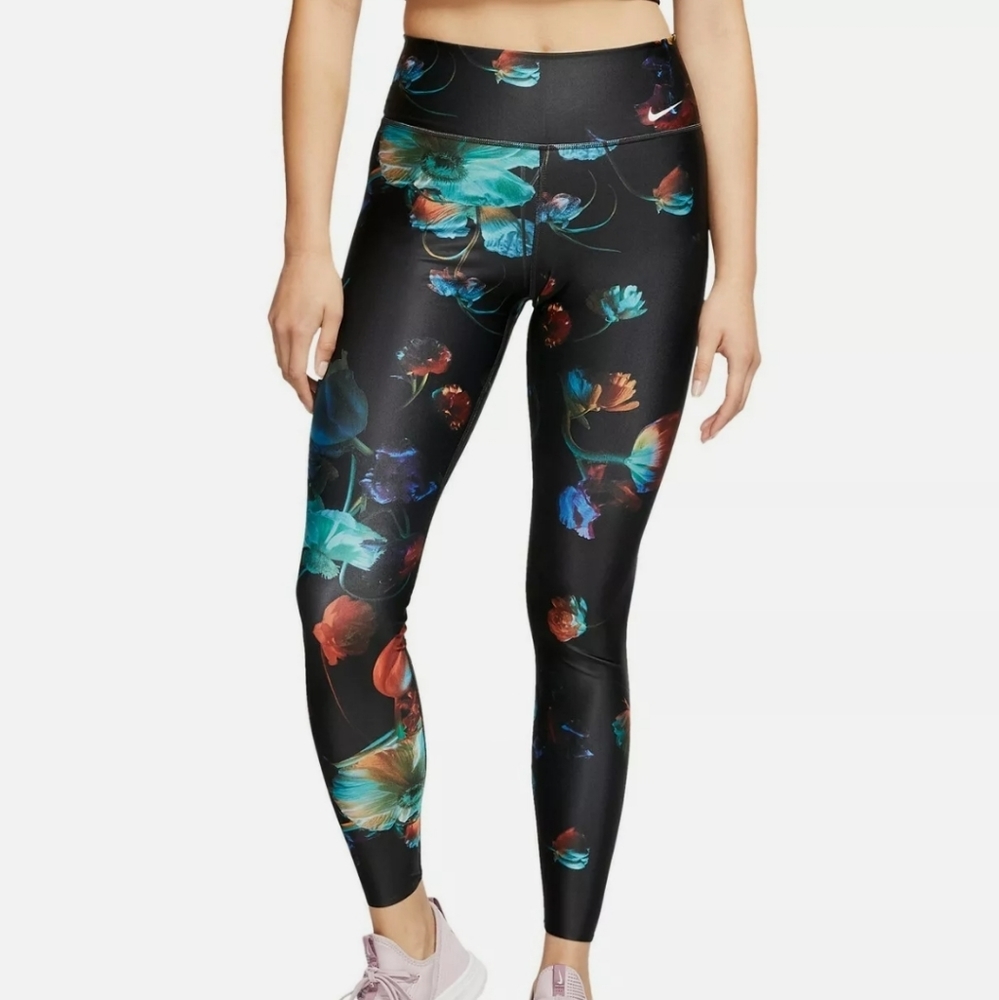 Nike womens Floral print power tights
